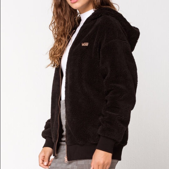 vans sherpa hoodie